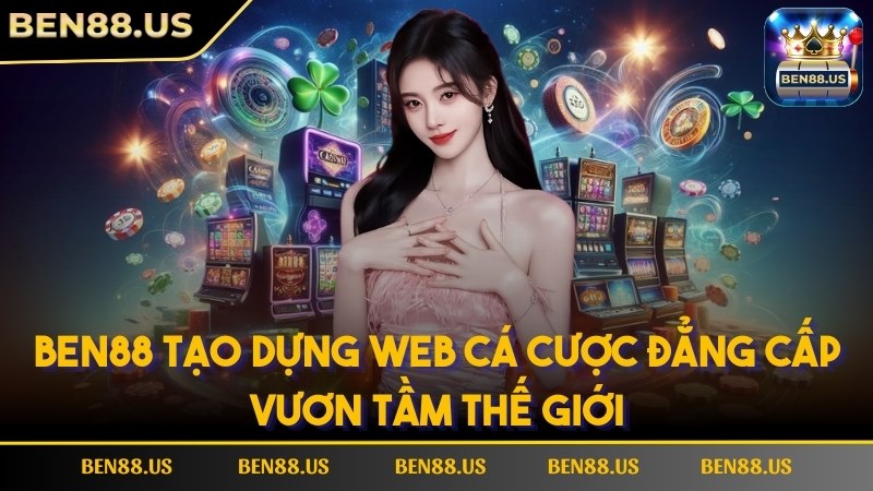 Ben88 muốn tạo dựng web cá cược đẳng cấp vươn tầm thế giới